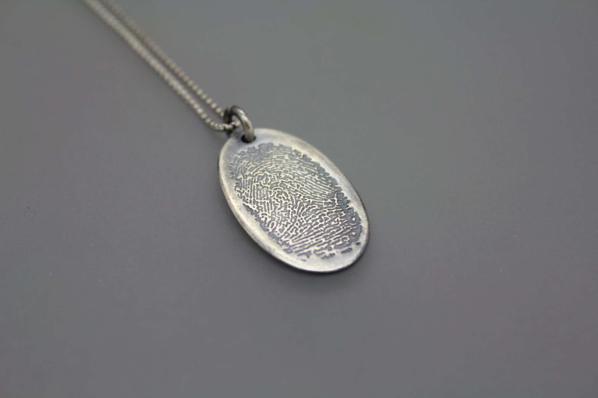 Amazon.com: Custom silver fingerprint pendant kit : Handmade Products