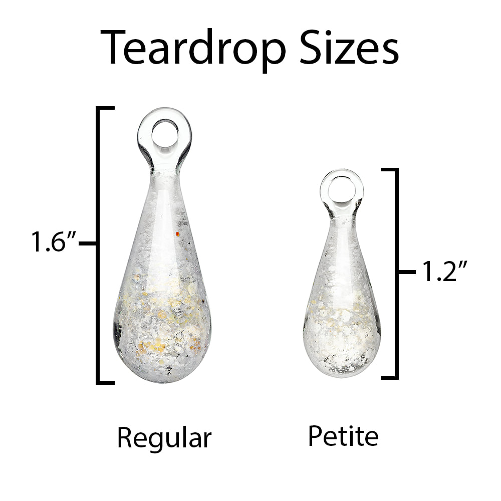 Teardrop Cremation Pendant