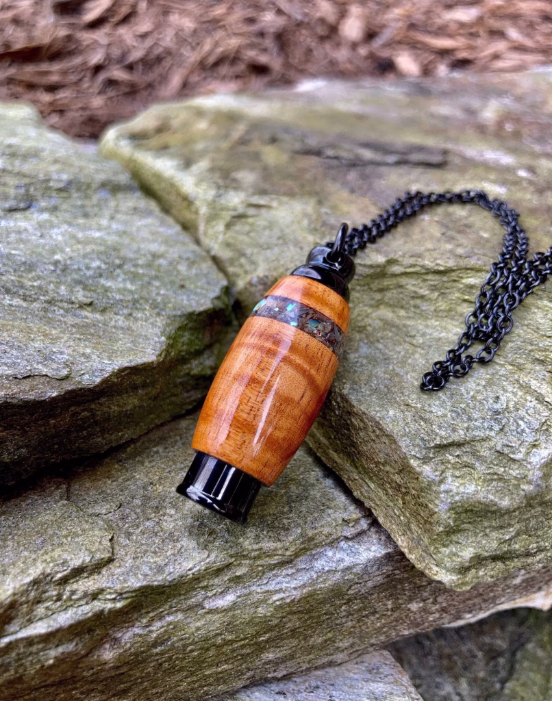 Hearthwood Urn Pendants for Ashes