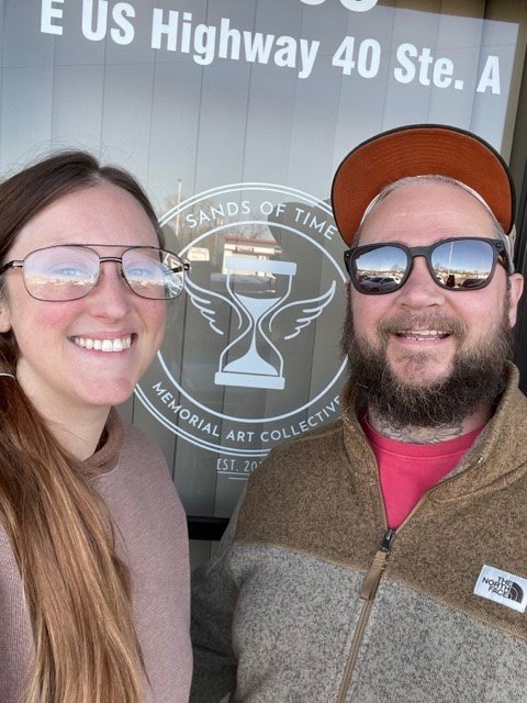 Chris and Samantha at Sands of Time