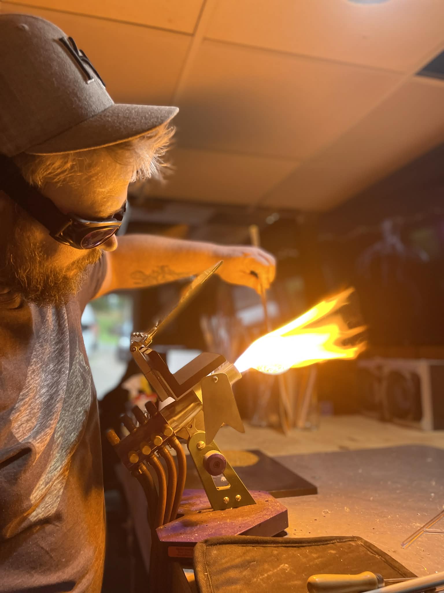 Chris with Sam and Eloise, a family moment that reflects the heart behind Sands of Time