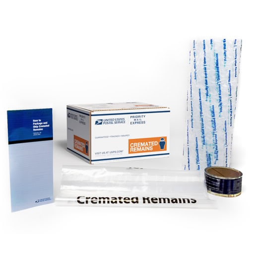 Official USPS Small Cremated Remains Shipping Kit