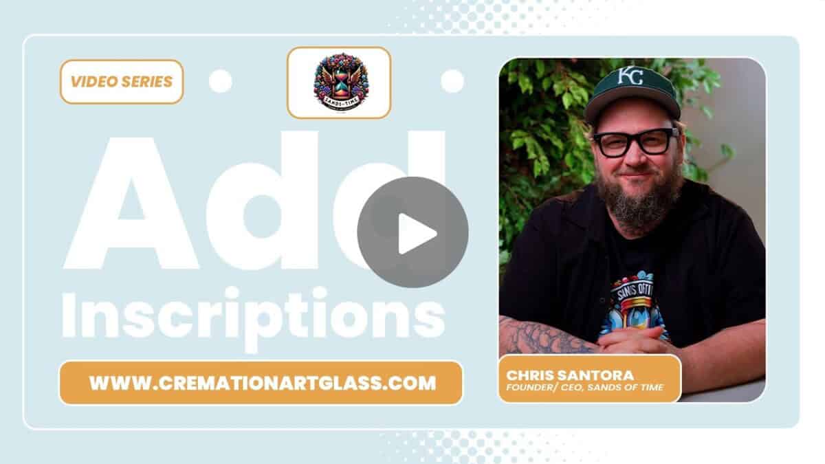 add inscriptions to cremation jewelry