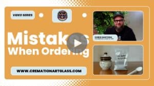 mistakes when ordering cremation jewelry