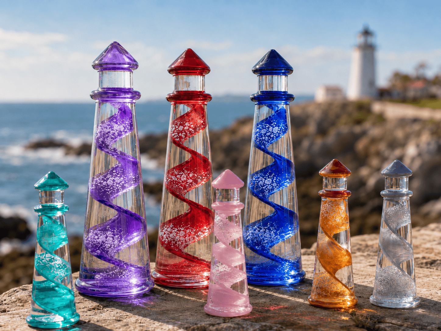 Example of Bryan R.'s memorial glass artwork